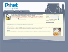 Tablet Screenshot of pi-net.es